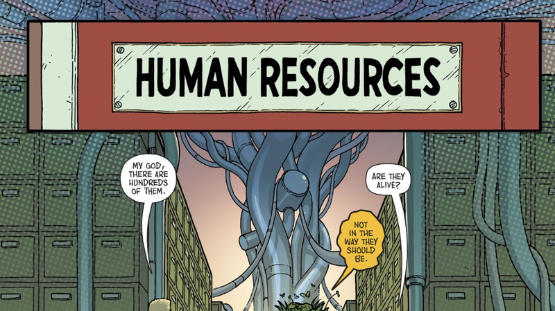 Retconn’s human-powered Human Resources department.